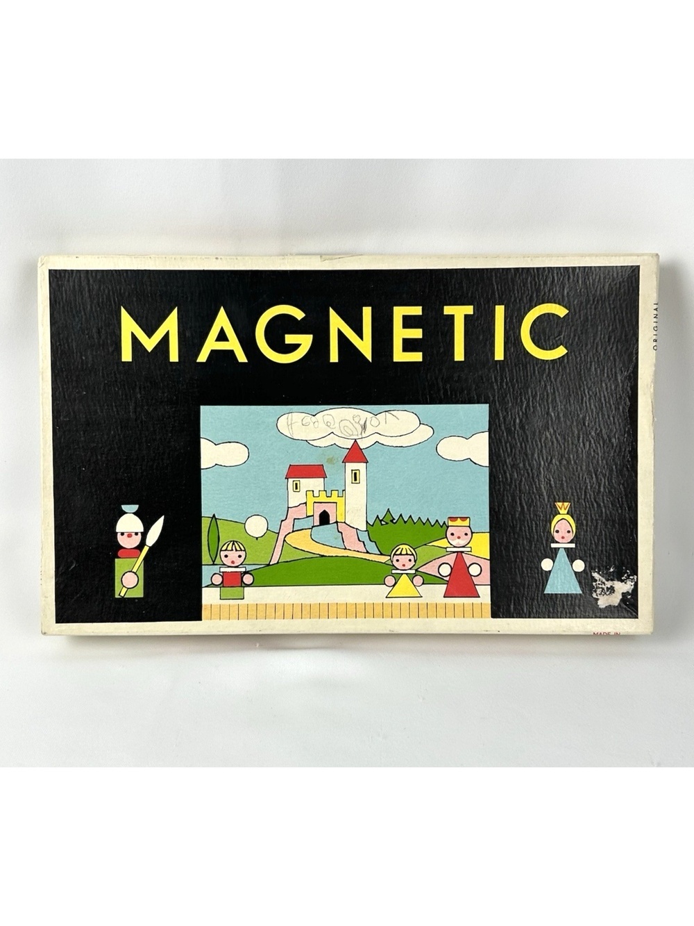 Vintage Original Toia Albrechtice Magnetic Play Theater 1960’s Wood Pieces